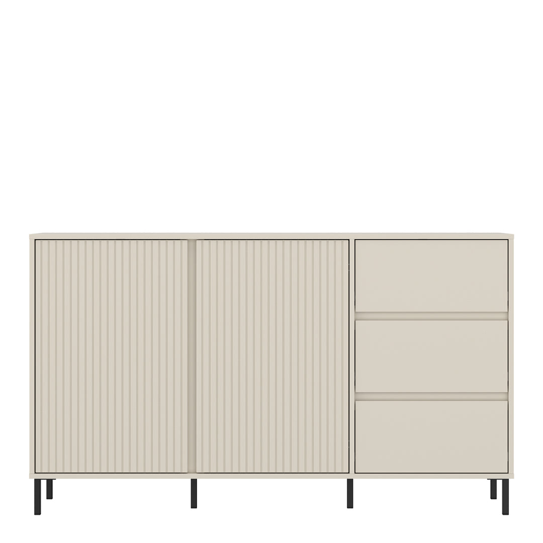 Avenale Sideboard 2 Door 3 Drawer in Cashmere - TidySpaces