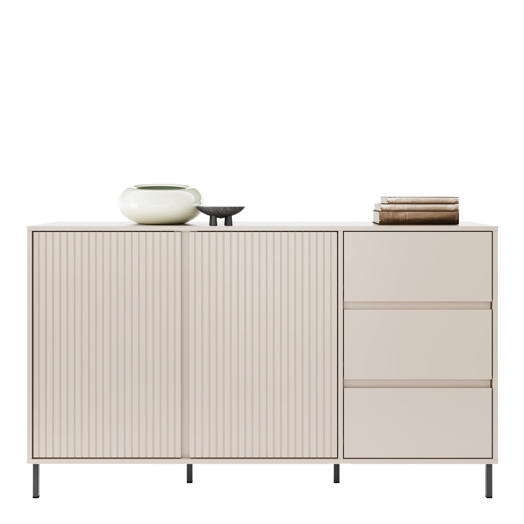 Avenale Sideboard 2 Door 3 Drawer in Cashmere - TidySpaces