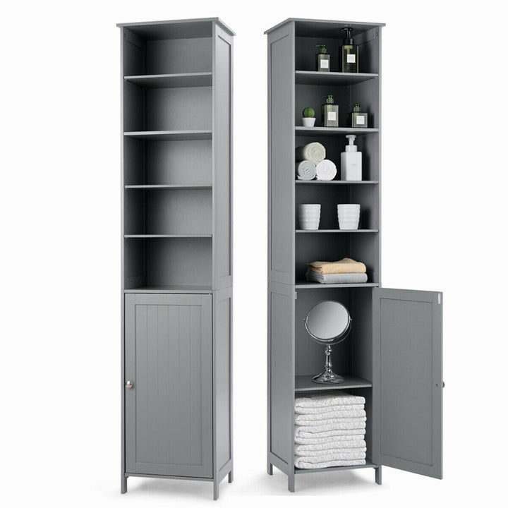 7-Tier Tall Freestanding Cabinet