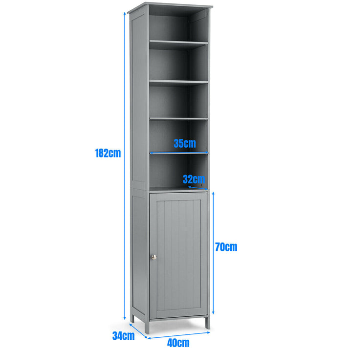 7-Tier Tall Freestanding Cabinet