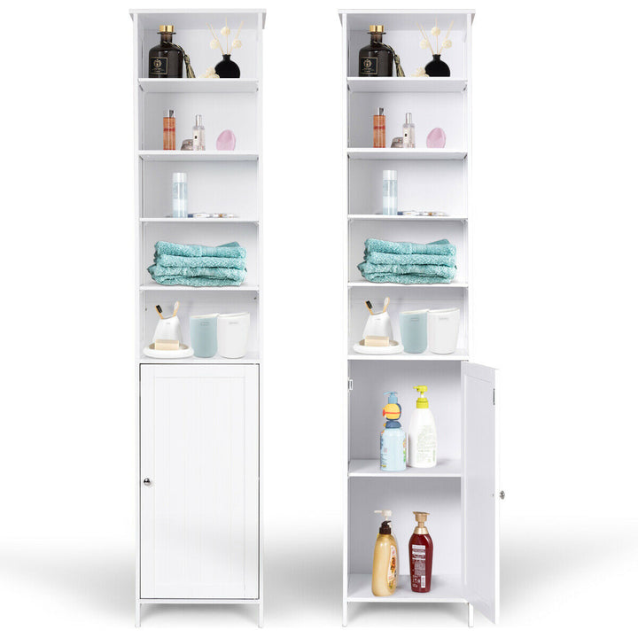 7-Tier Tall Freestanding Cabinet