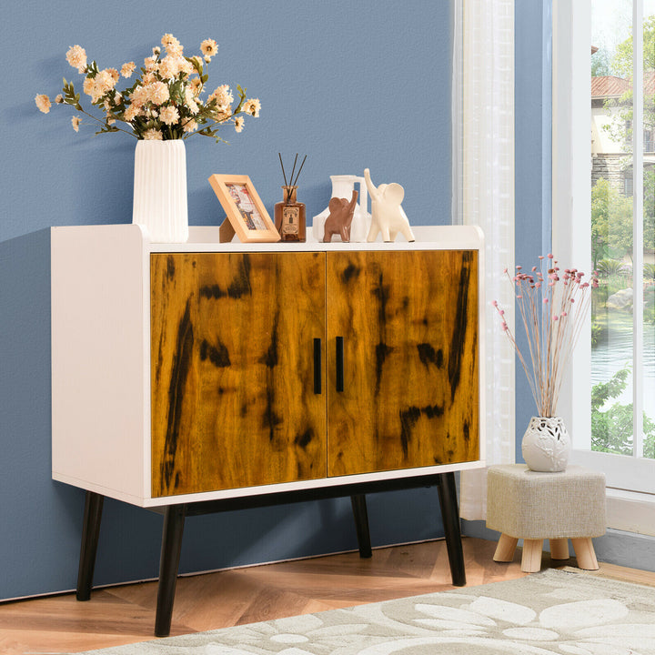 Wooden Sideboard with 2 Doors - TidySpaces