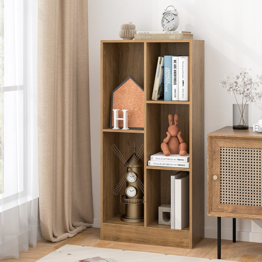 5 Cube Bookcase for Kids-Natural - TidySpaces