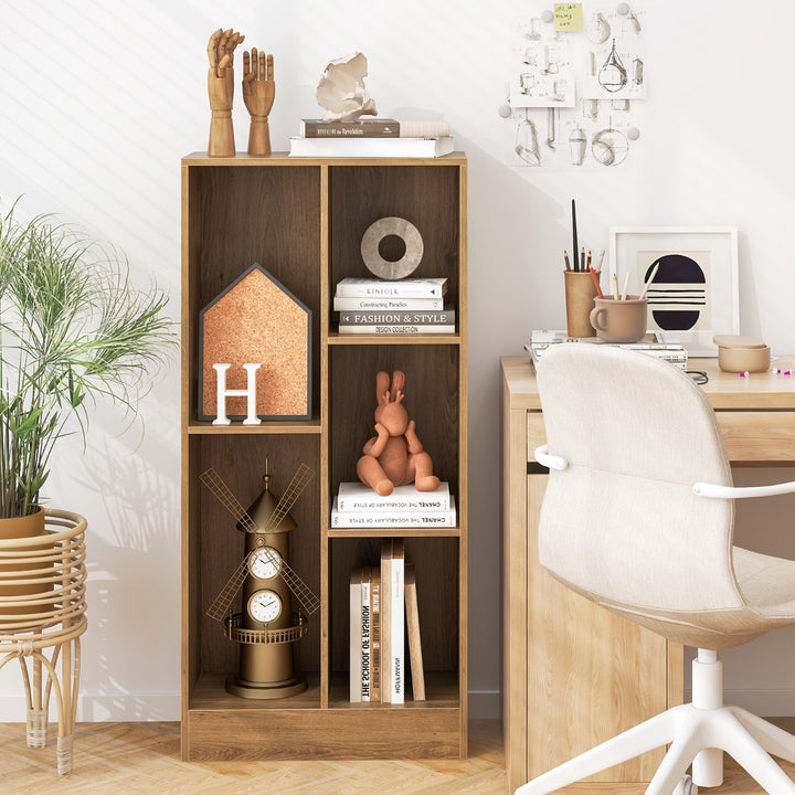 5 Cube Bookcase for Kids-Natural - TidySpaces