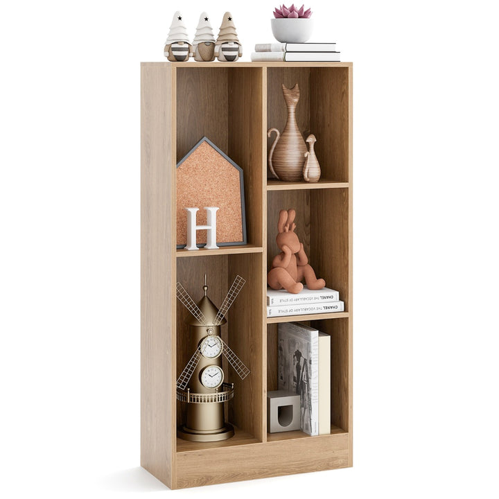 5 Cube Bookcase for Kids-Natural - TidySpaces