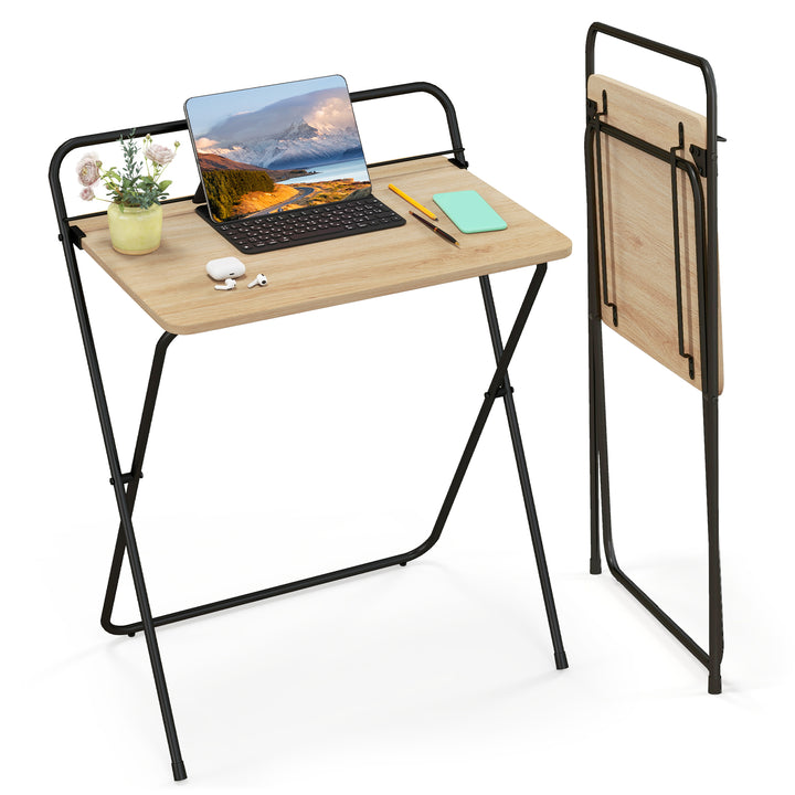 60CM Folding Computer Desk with Tablet Bracket