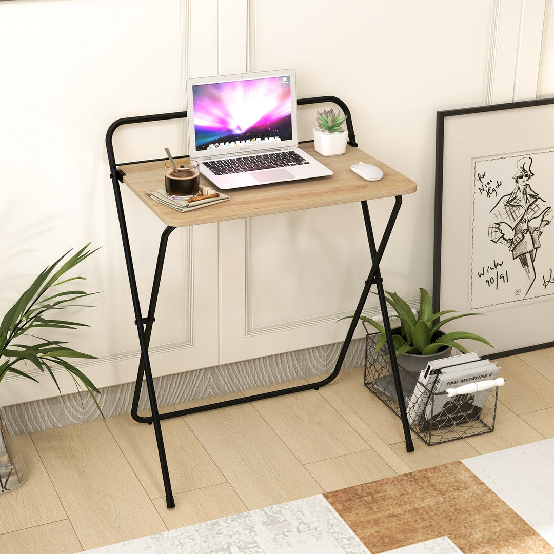 60CM Folding Computer Desk with Tablet Bracket