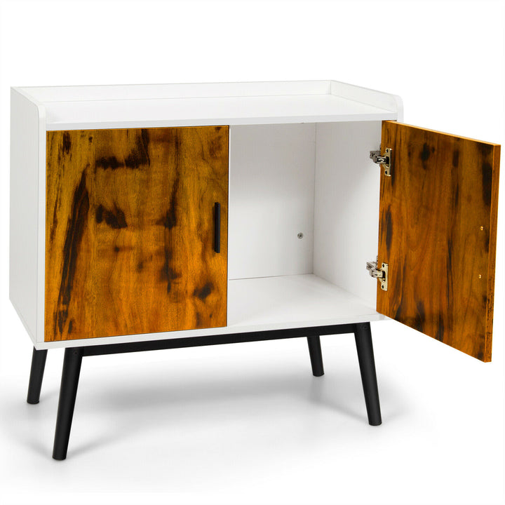 Wooden Sideboard with 2 Doors - TidySpaces