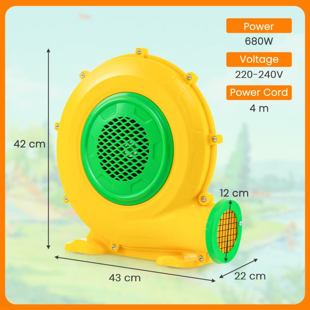 550W/680W/950W Inflatable Blower Air Blower for Bounce House