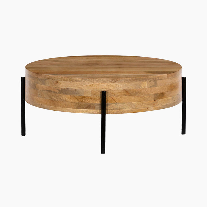 Solomon Mango Wood Coffee Table