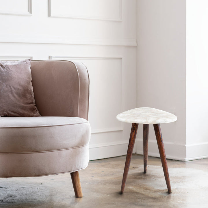 Amara Pearl Agate End Table