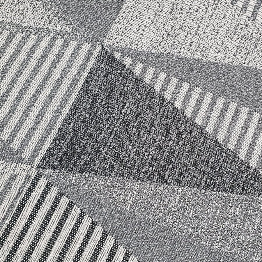 Cotton Rug Grey Triangles - TidySpaces