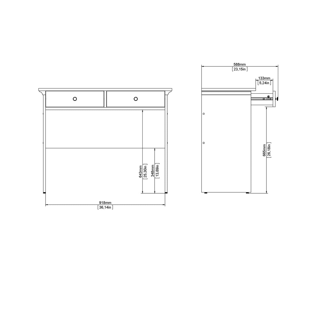 Paris Console table White - TidySpaces