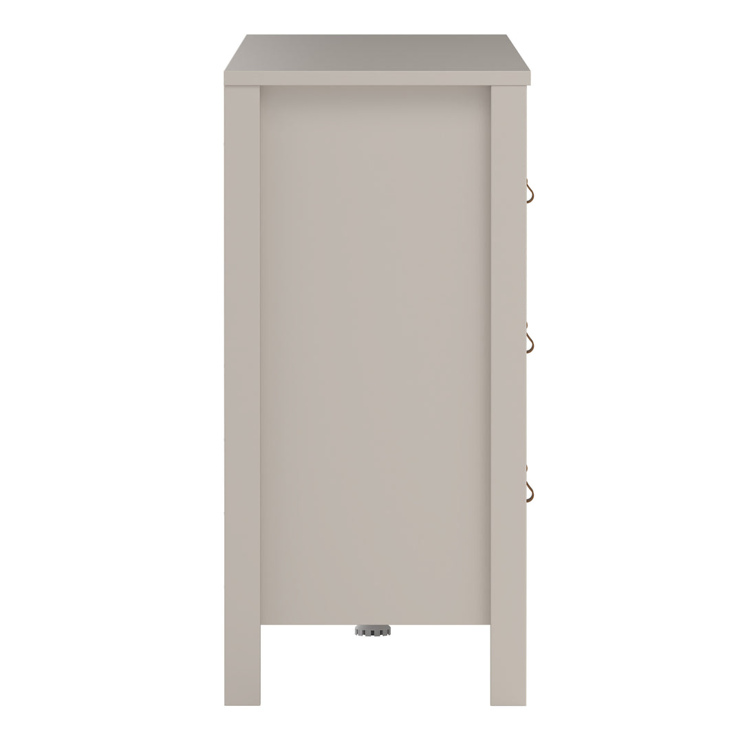 Barcelona Double Dresser 4+4 Drawers in Cashmere