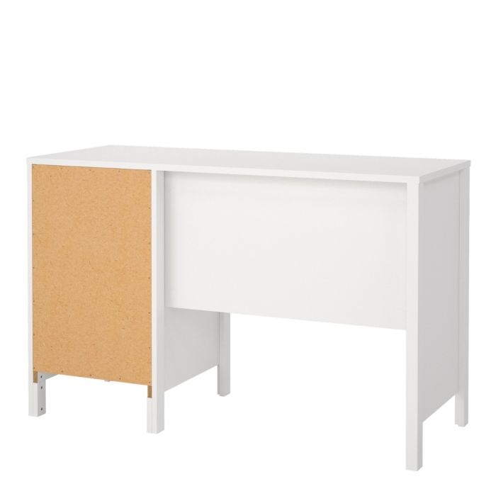 Barcelona Desk 3 drawers White - TidySpaces