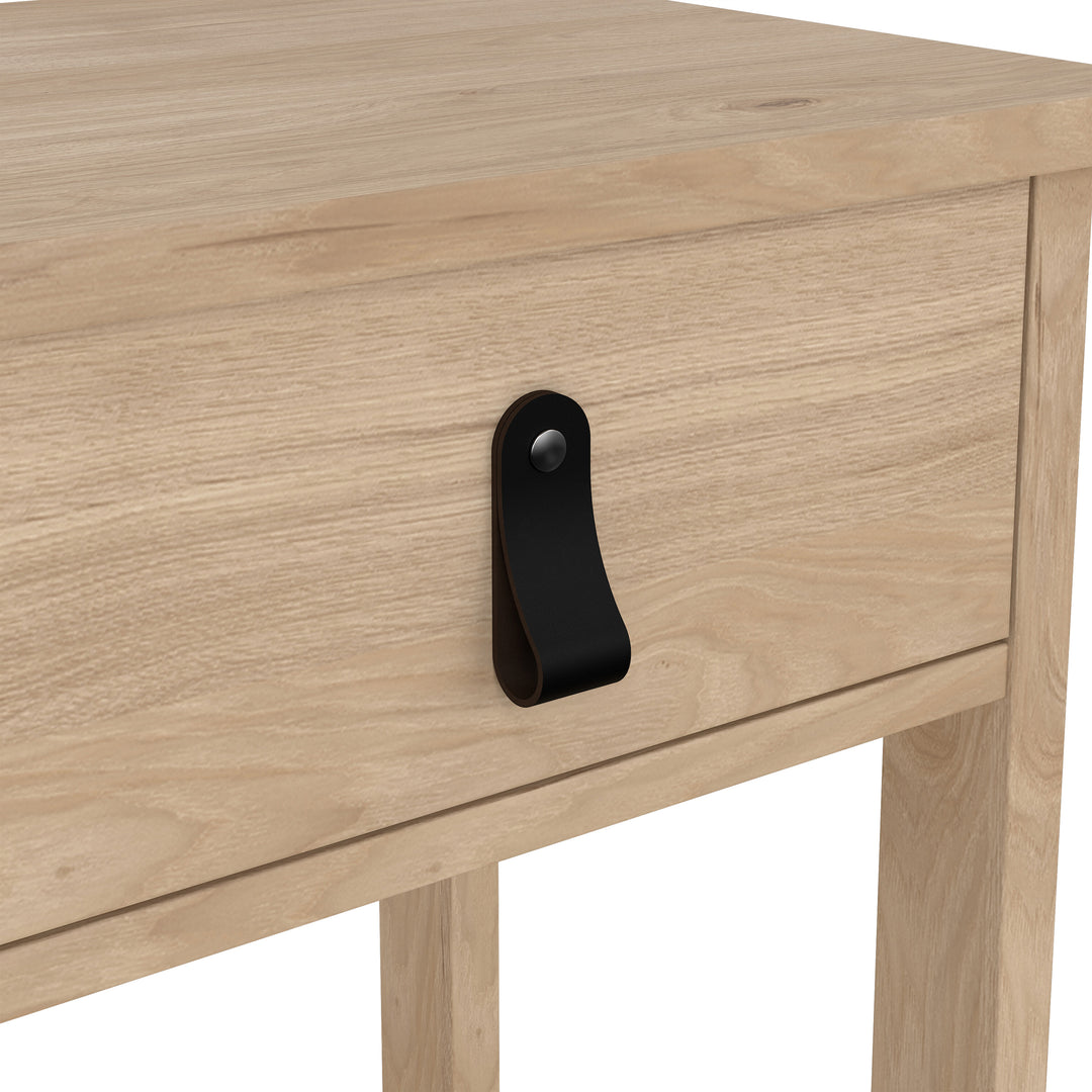 Barcelona Bedside Table with 1 Drawers in Jackson Hickory Oak