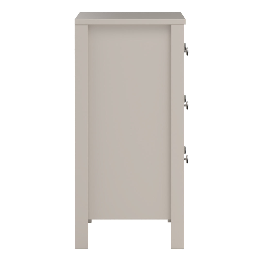 Madrid Chest 3 Drawers in Cashmere