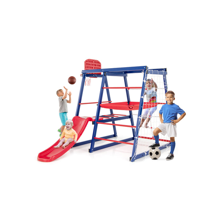 7 In 1 Kids Jungle Gym SetÂ for Toddlers Ages 3-7