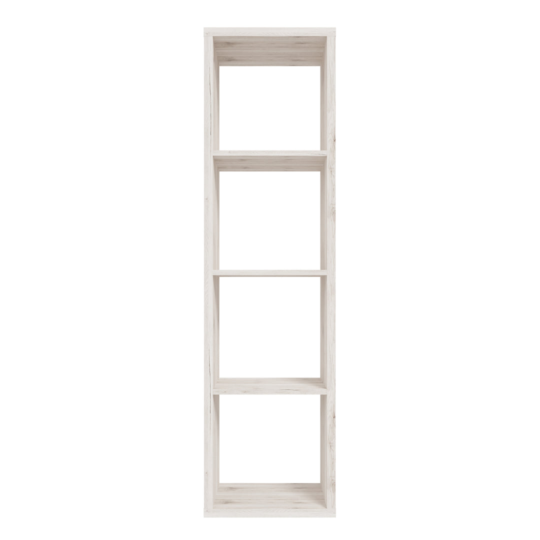 Mauro 3 Shelves Storage Unit in Sand Oak - TidySpaces