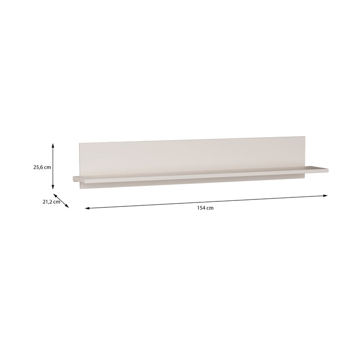 Alice Springs Floating Bedside Shelf in Sand