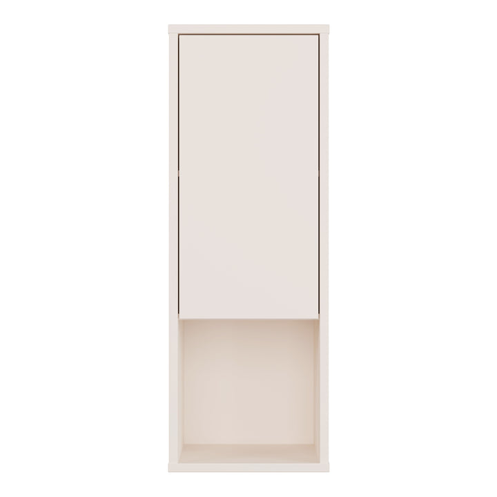 Alice Springs Narrow Cupboard with 1 Door Push-to-Open in Sand