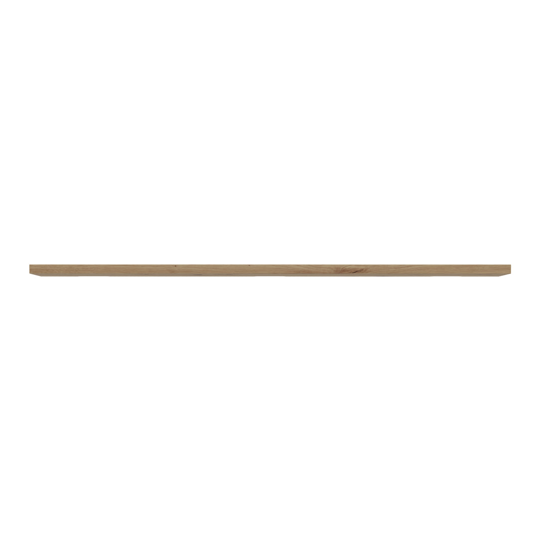Corona 200cm Wall Shelf in Artisan Oak - TidySpaces
