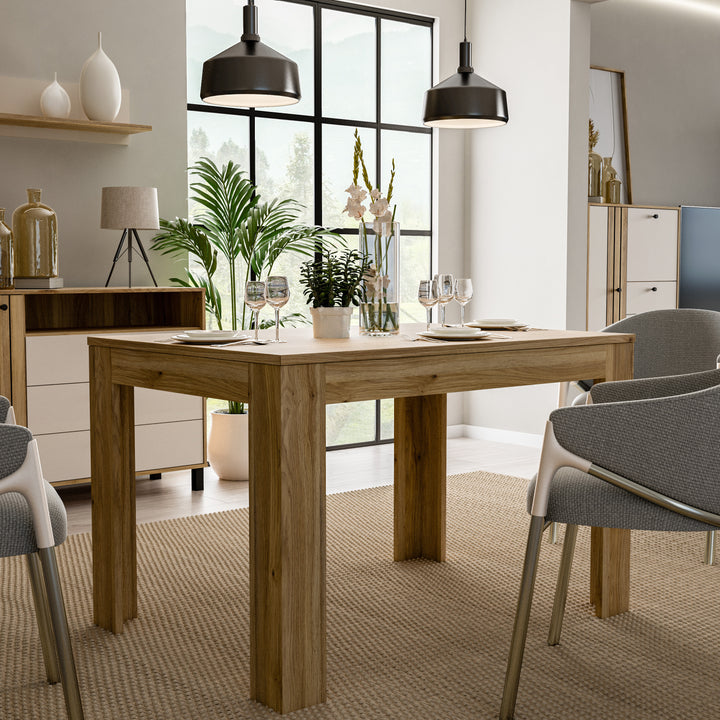 Grafton Extending Dining Table in Oak - TidySpaces