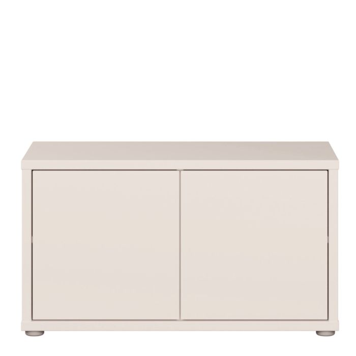 Alice Springs Bench with 2 Doors Push-to-Open in Sand
