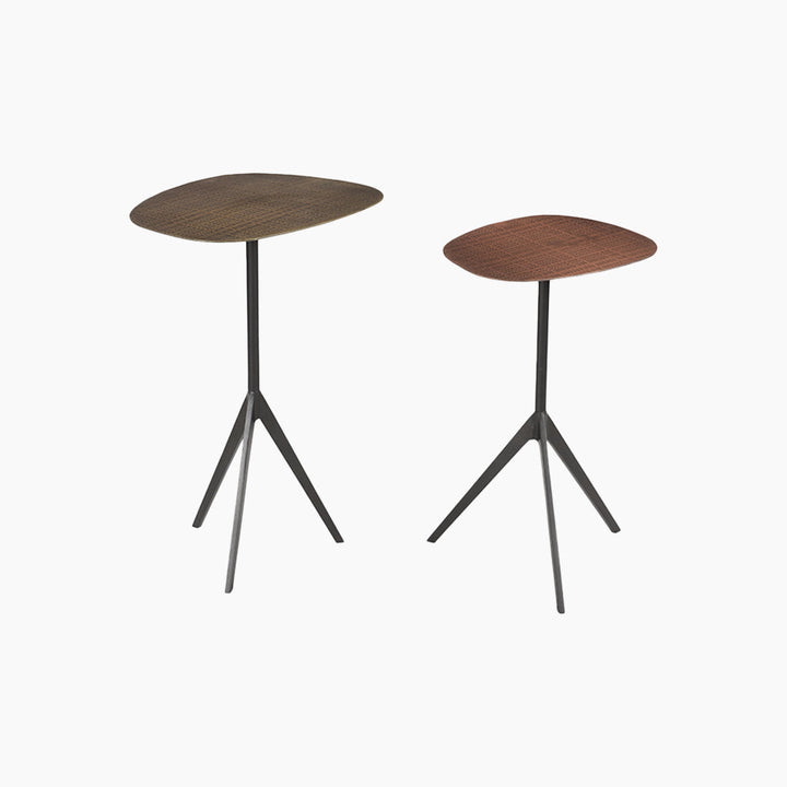 Reed Set of 2 Iron End Table