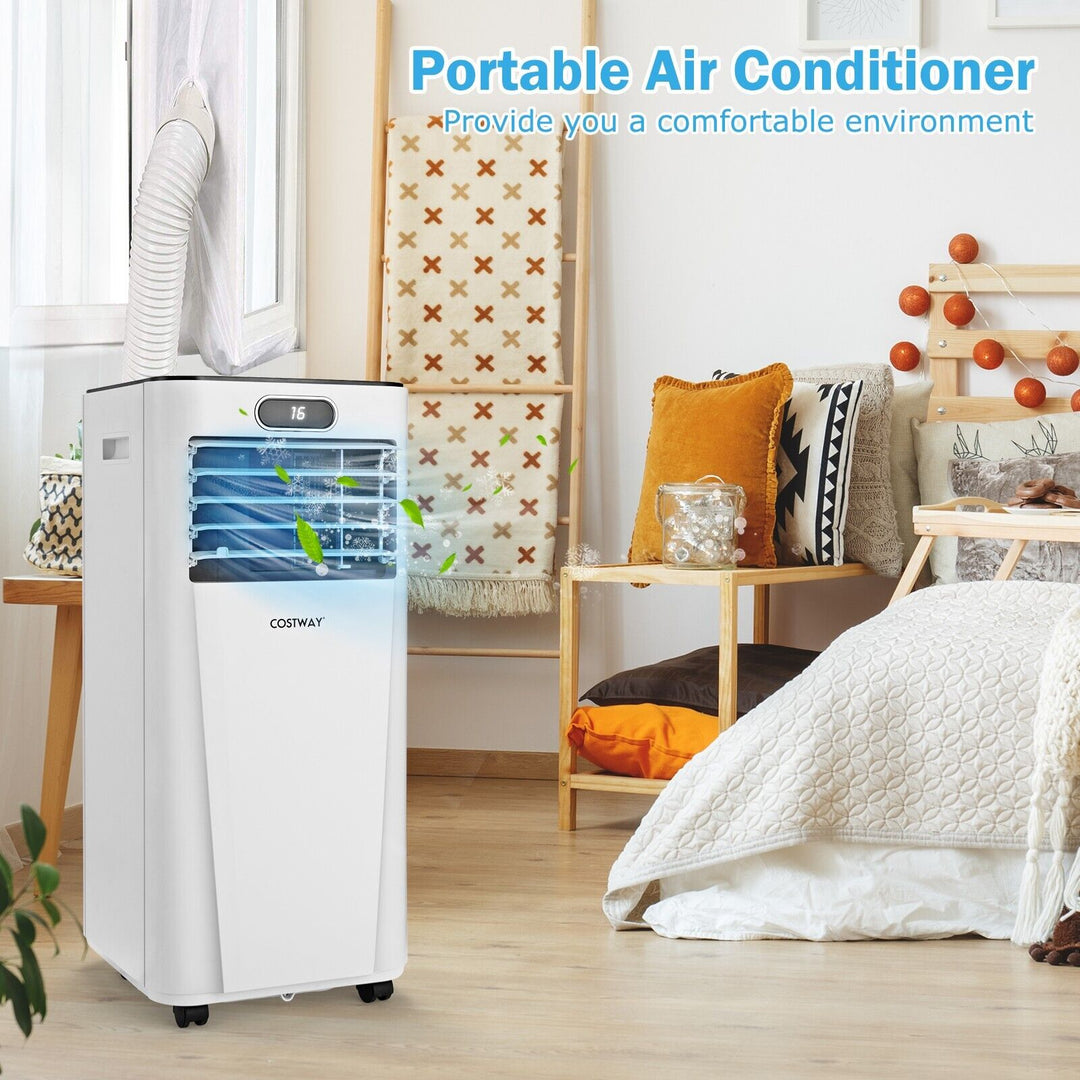 9000 BTU Portable Air Conditioner with WiFi and 24H Timer