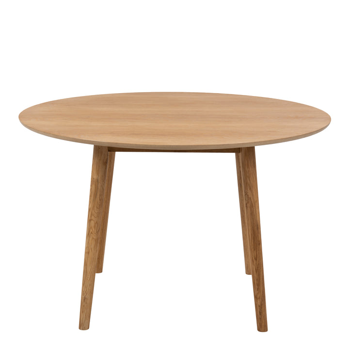 Nagano Round Dining Table in Oak