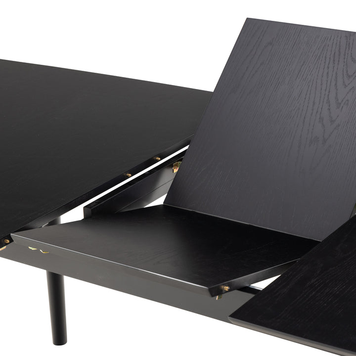 Montreux Rectangular Dining Table in Black