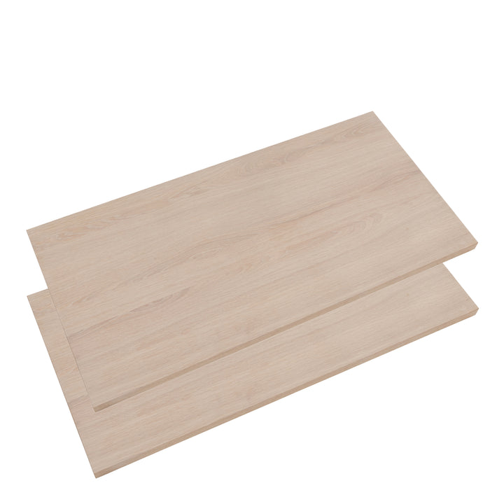 Linley Extendable Dining Table in White Oak 200/300 x 100 x 75cm - TidySpaces