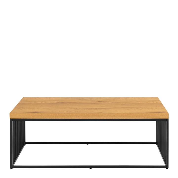 Strington Coffee Table in Black and Oak