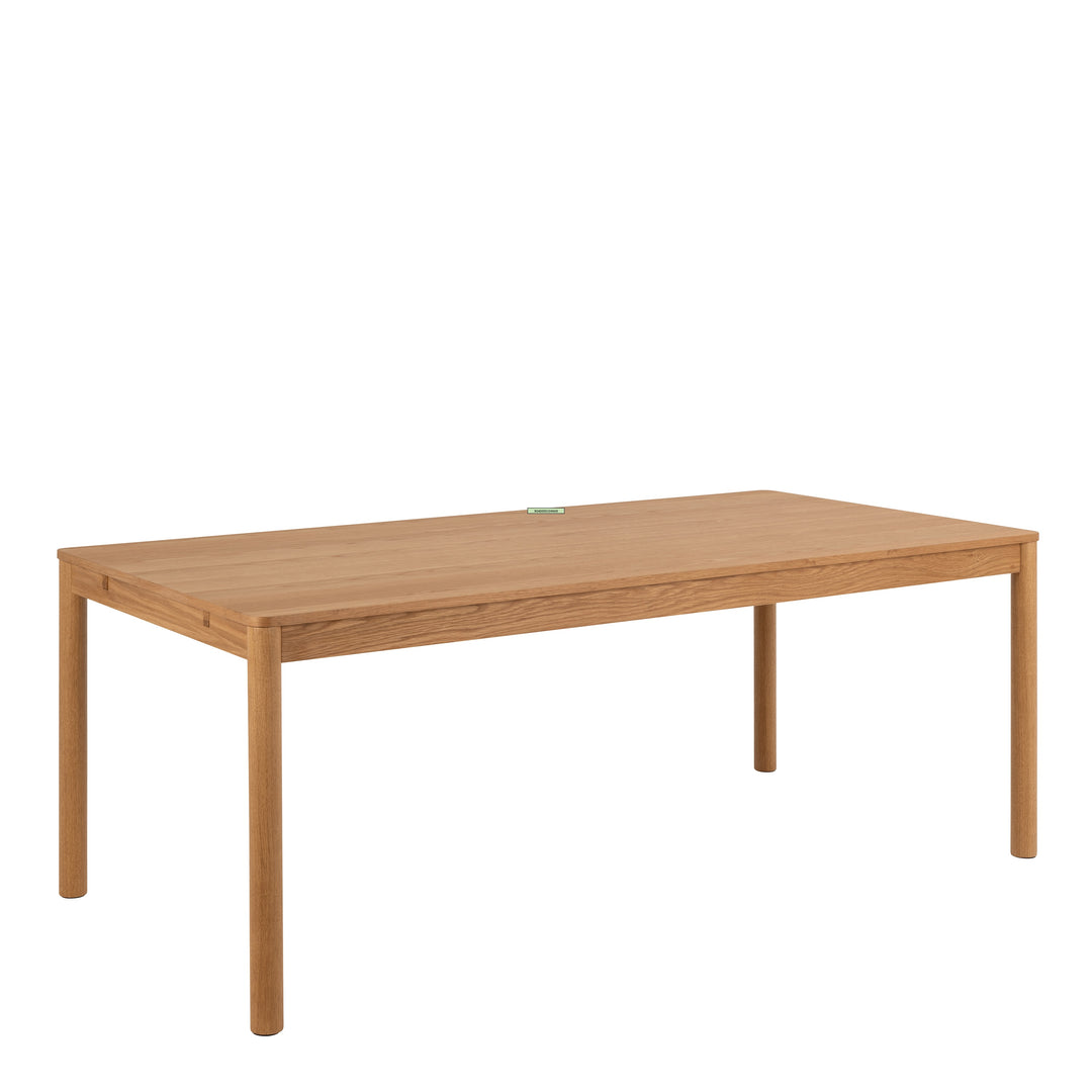 Atlantic Extendable Dining Table in Oak 200/300 x 100 x 75cm - TidySpaces