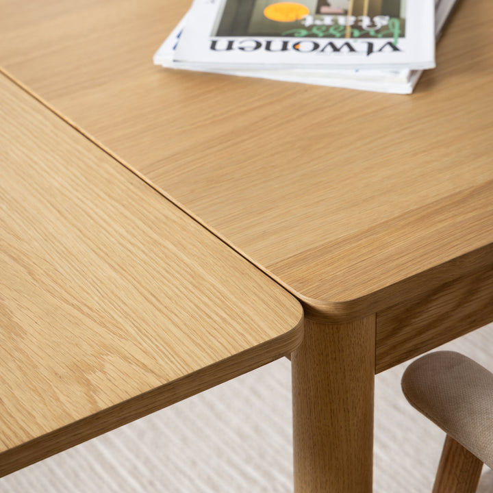 Atlantic Extendable Dining Table in Oak 200/300 x 100 x 75cm - TidySpaces