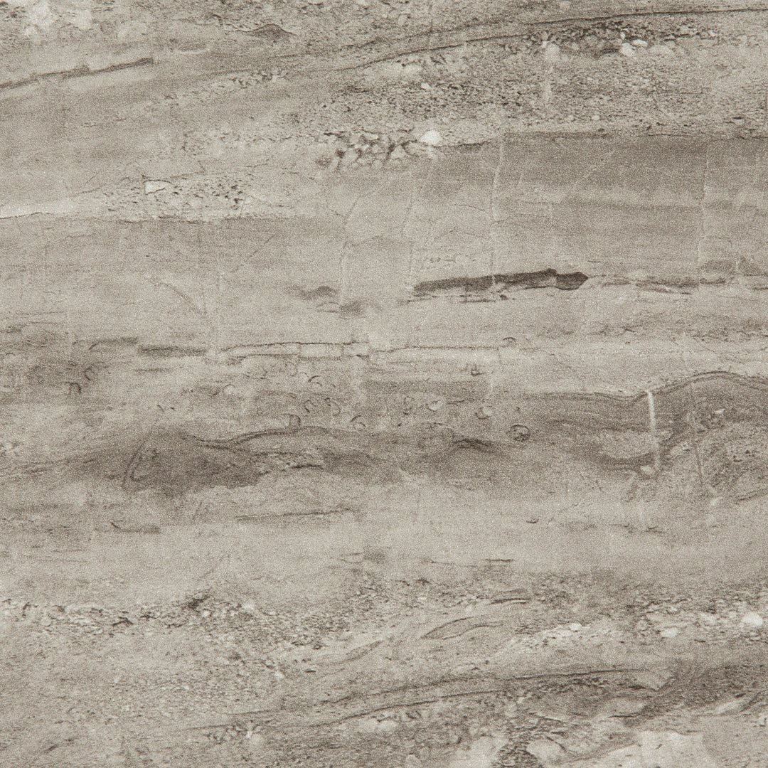 Dice Round Pedestal Set of 2 in Grey Marble and River Rough Paper