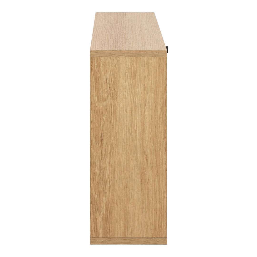 Albany Shoe Cabinet 1 Flip Down Door In Oak - TidySpaces