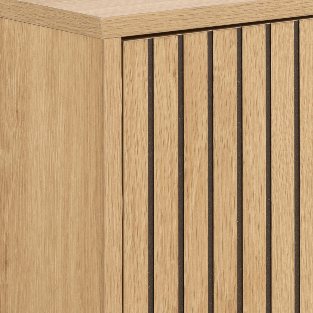 Albany Shoe Cabinet 1 Flip Down Door In Oak - TidySpaces