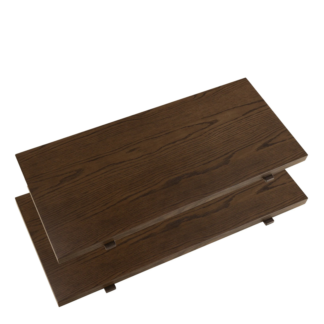 A-Line Extendable Dining Table in Smoked Oak 200/286 x 74.6 x 95cm - TidySpaces