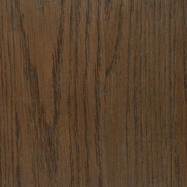 A-Line Round Extendable Dining Table in Smoked Oak 120/220 x 120 x 75cm - TidySpaces