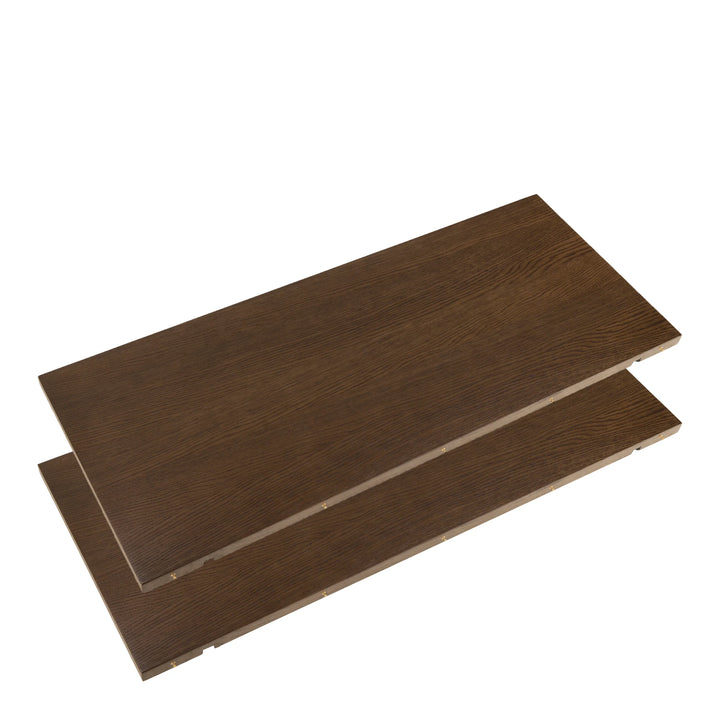 A-Line Round Extendable Dining Table in Smoked Oak 120/220 x 120 x 75cm - TidySpaces