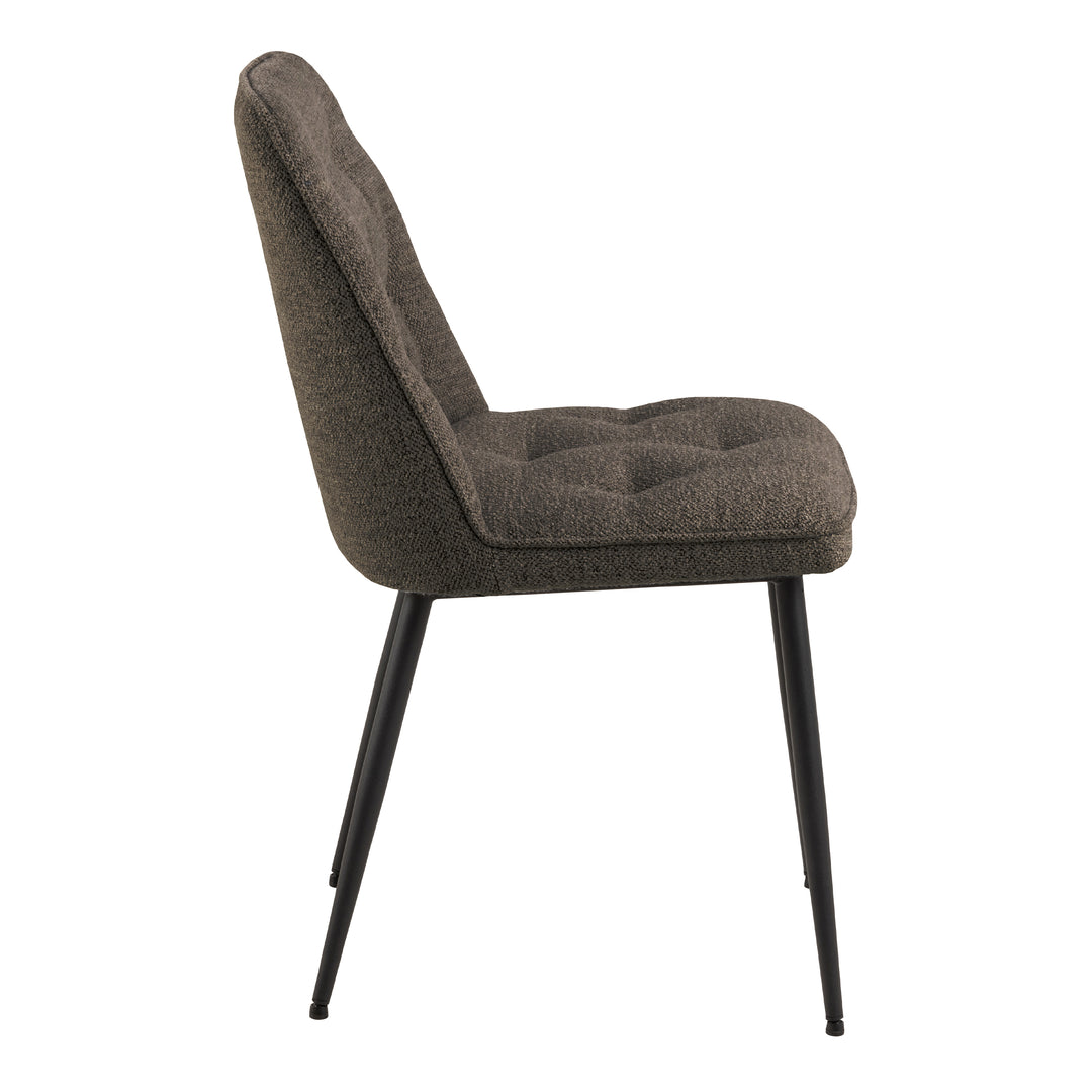 Brooke Dining Chair in Taupe.