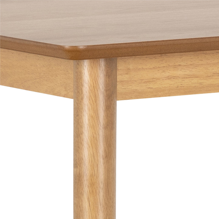 Barlow Bar Table in Matt Oak - TidySpaces