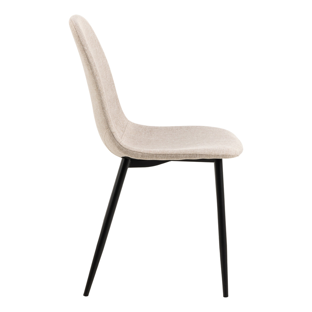 Celia Dining Chair in Beige Set of 4