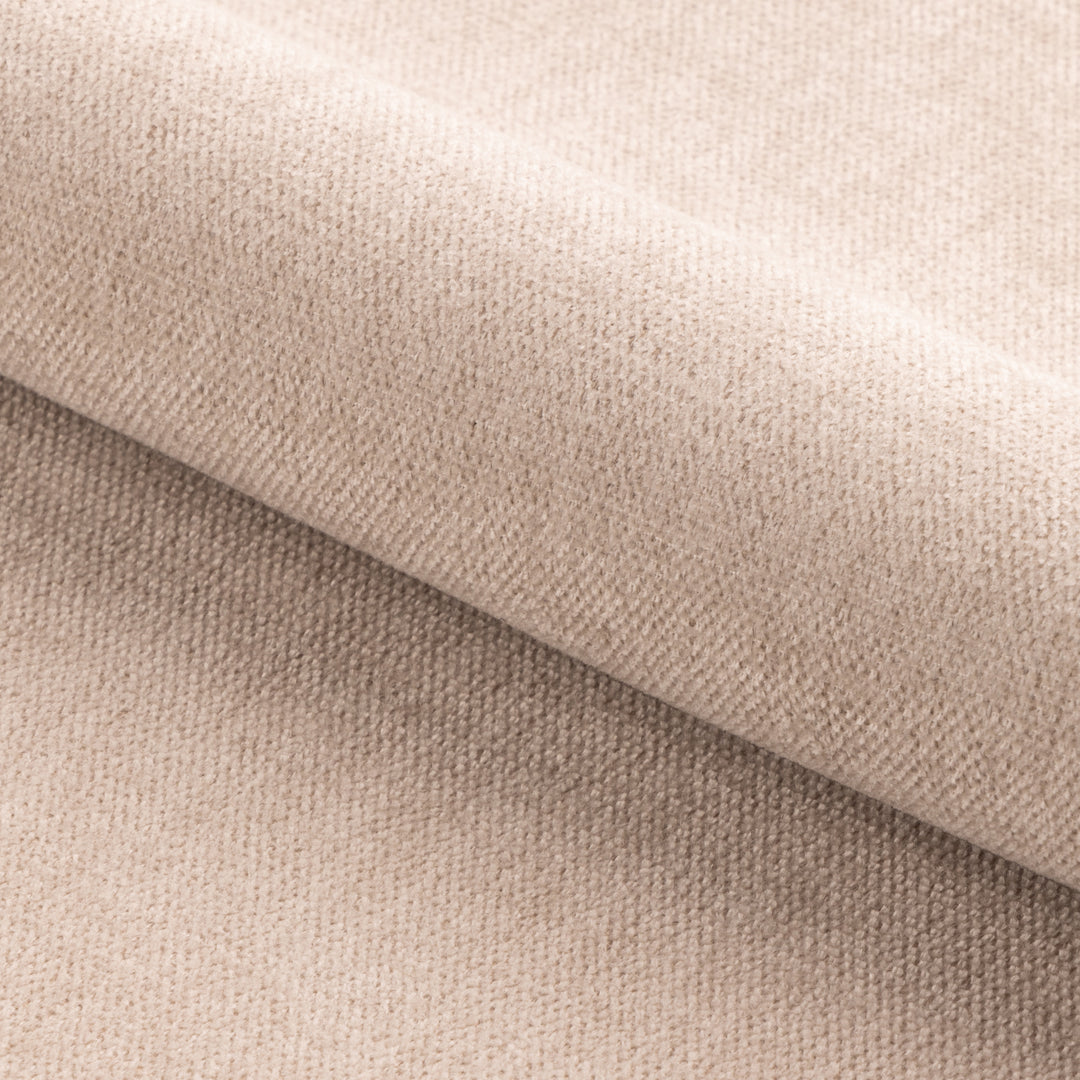 Westham 2+3-Seater Sofa in Fay Beige 05 Fabric, Base in Matt Oak