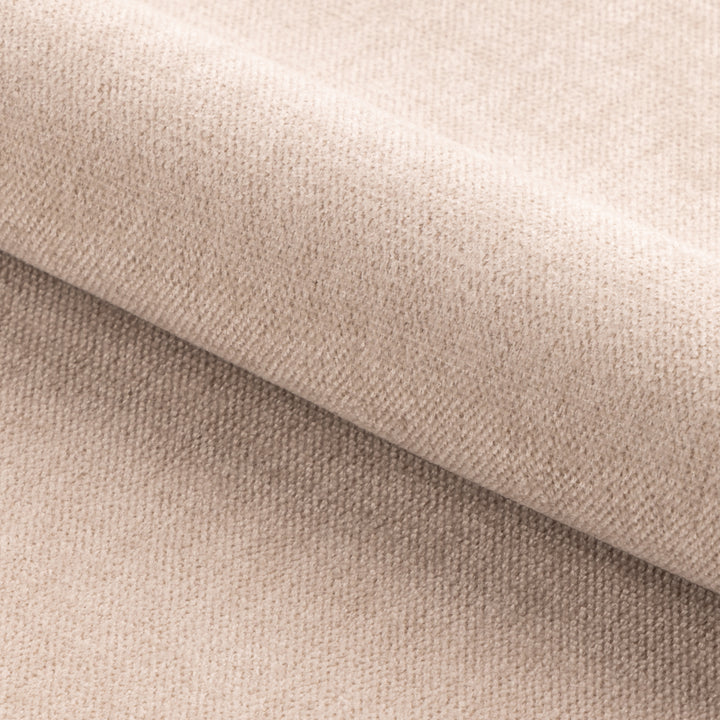 Westham 3+3-Seater Sofa in Fay Beige 05 Fabric, Base in Matt Oak