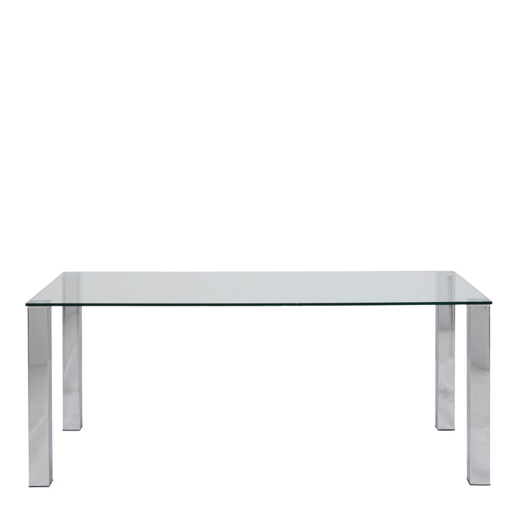 Kante Dining Table with Glass Top