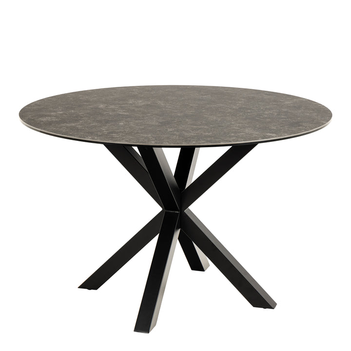 Heaven Dining Table with Ceramic Black Top