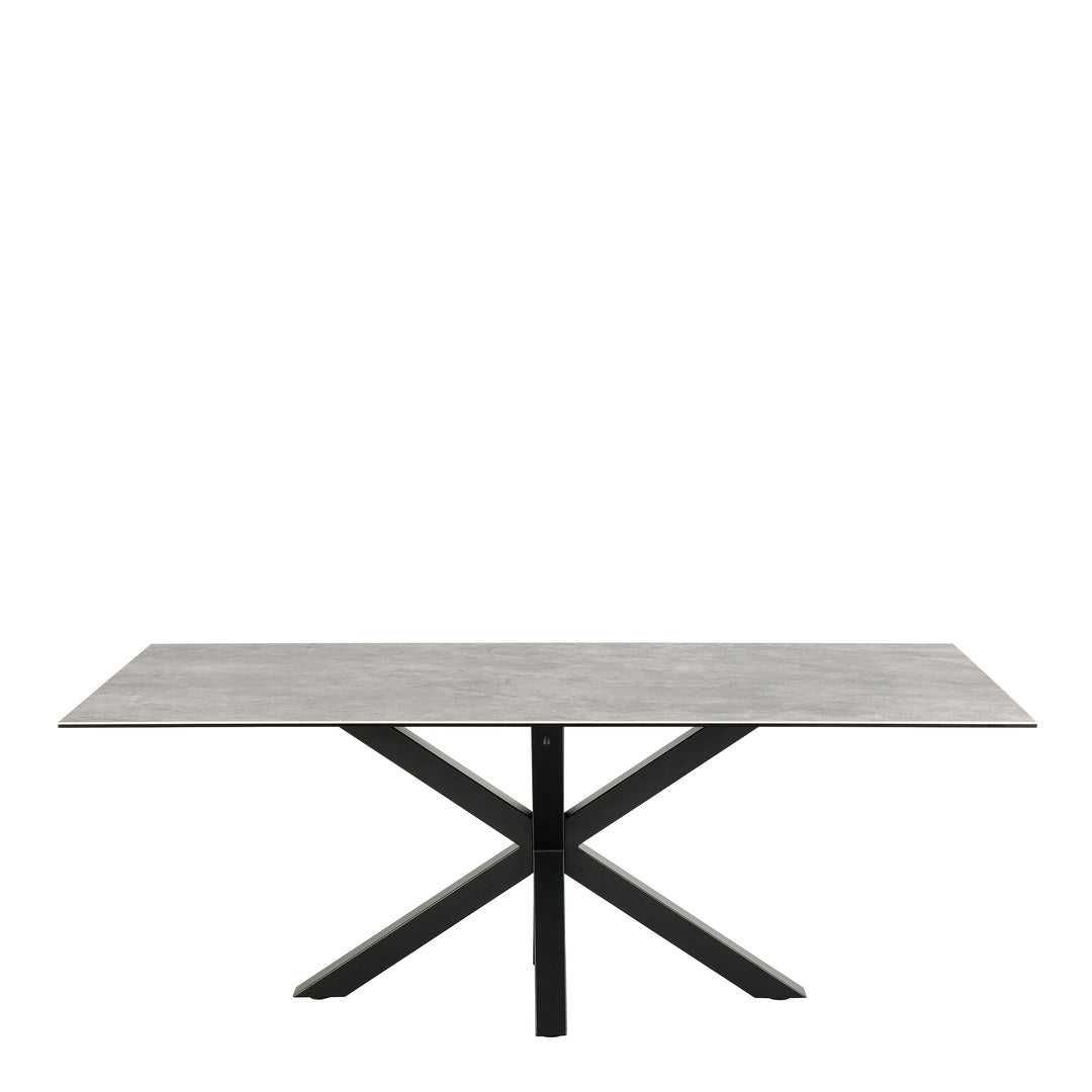 Heaven Dining Table with Ceramic Grey Top